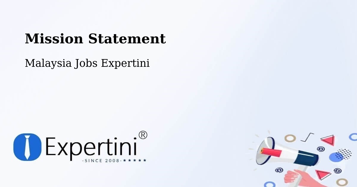 Corporate Mission – Raub - Malaysia Jobs Expertini